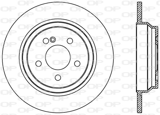 OPEN PARTS Тормозной диск BDR2374.10